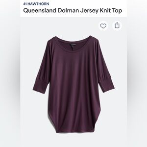 41 Hawthorn Queensland Dolman Top